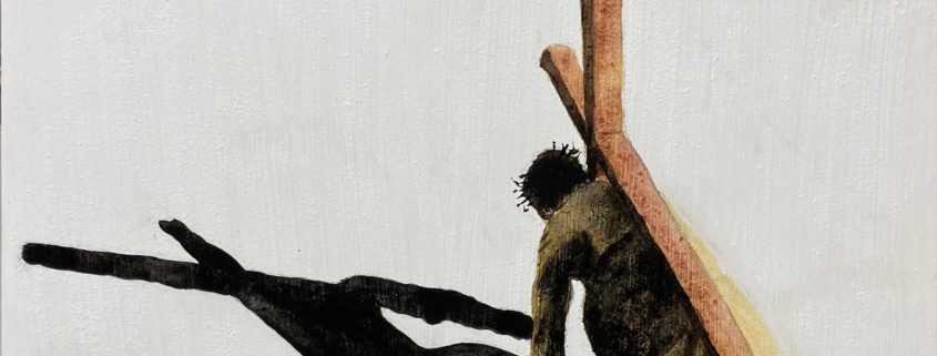 Jesús camino del calvario