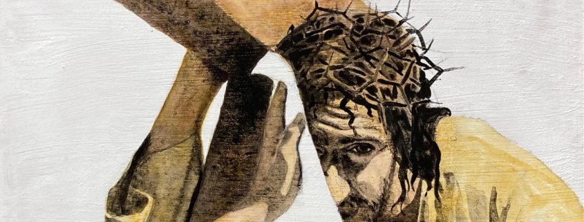 La Verónica limpia el rostro de Cristo